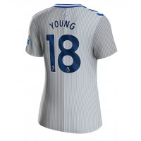 Billiga Everton Ashley Young #18 Tredje fotbollskläder Dam 2023-24 Kortärmad